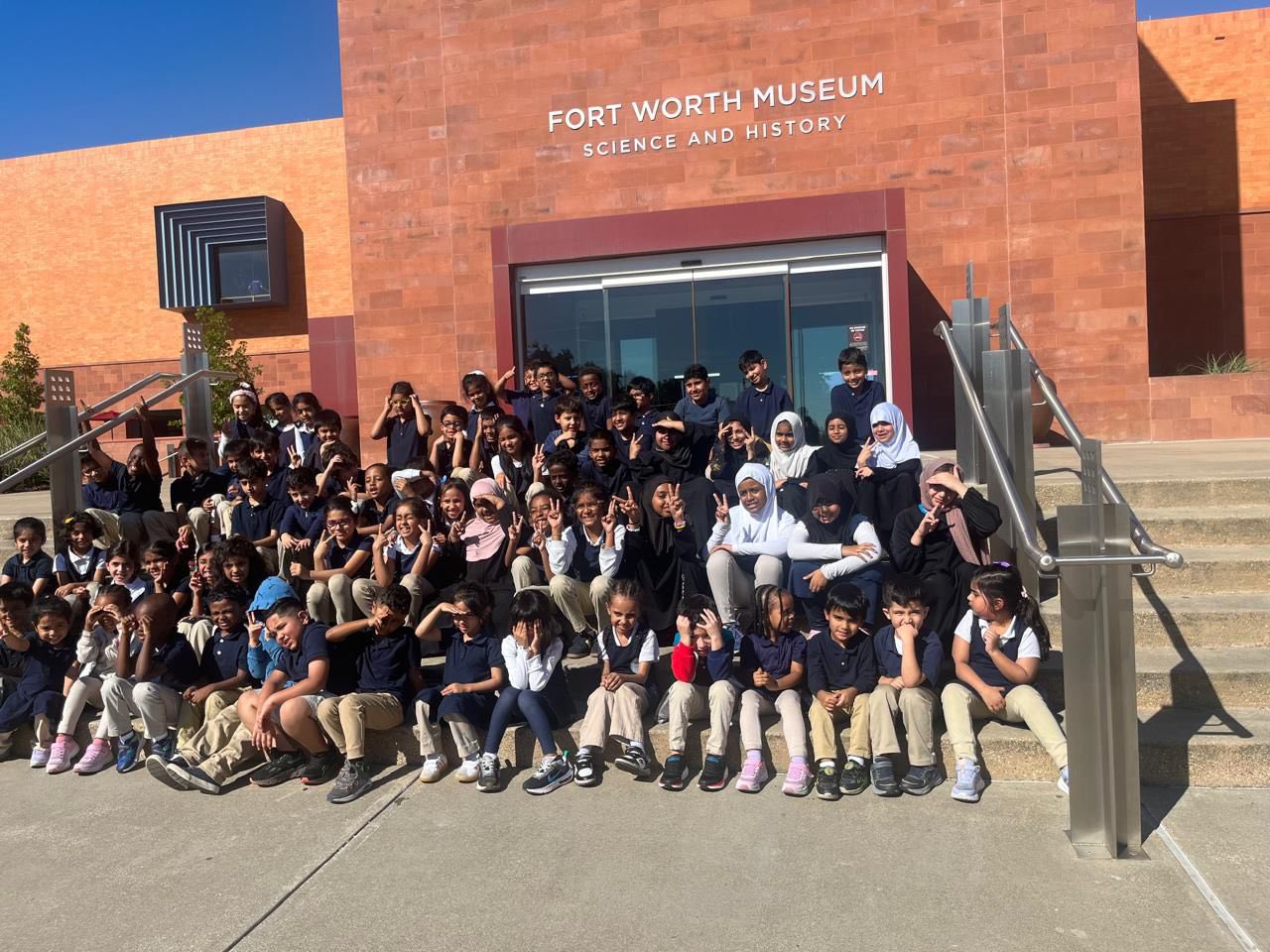 Museum trip with Salam Academy students